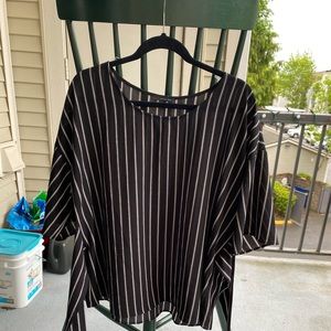 Black & White Womens Top